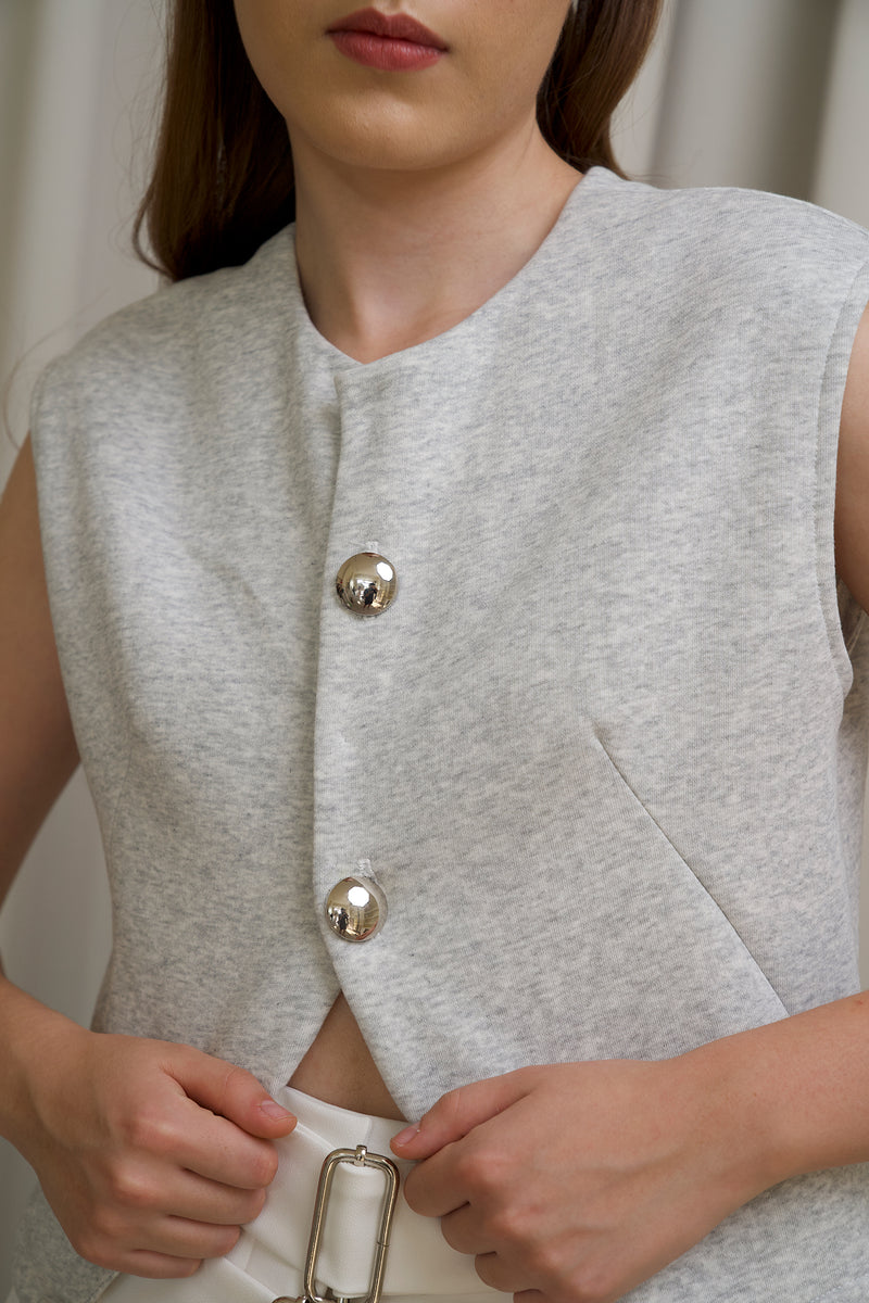 Arya Top - Grey