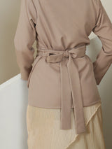 Mended Blazer - Muted Brown