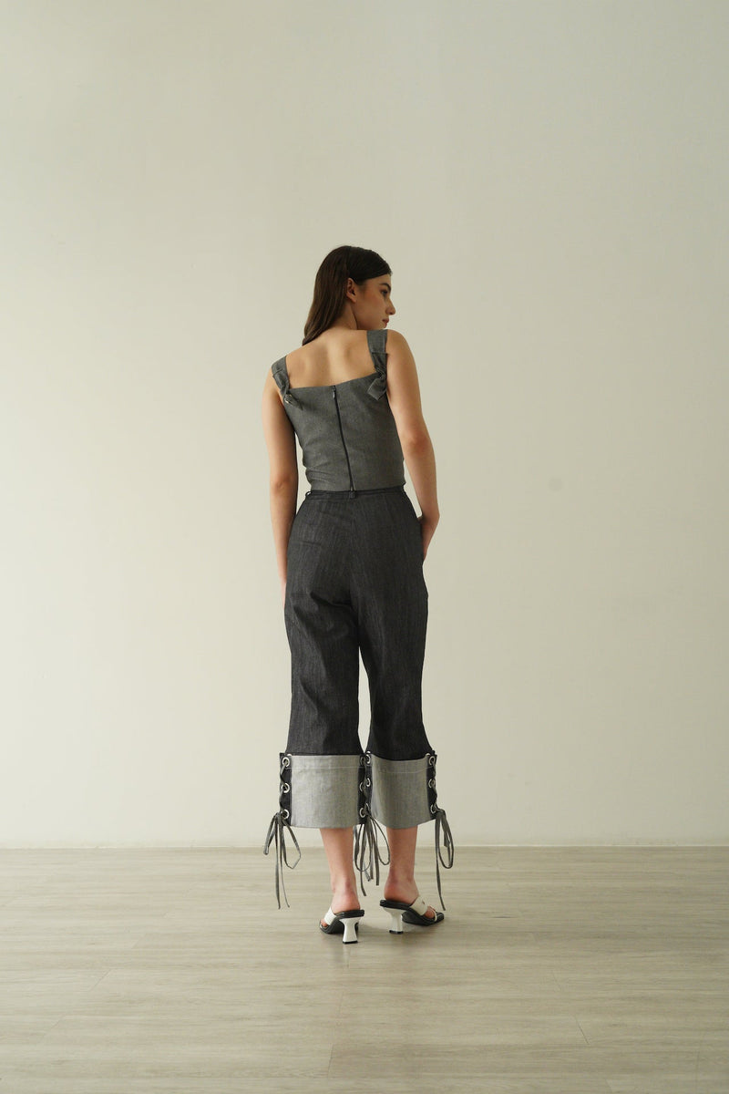 Alt Top - Black Grey