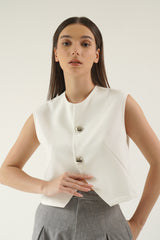 Arya Top - White