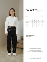 Etched Trousers - Black