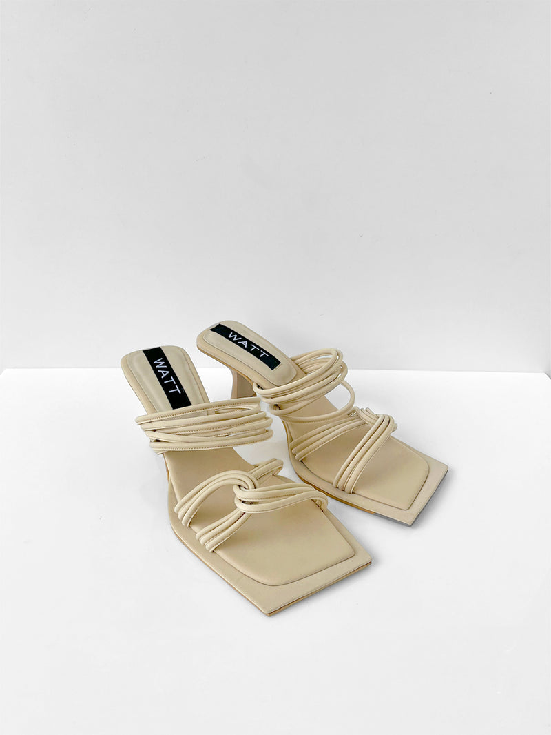 Darcy Heels - Ecru