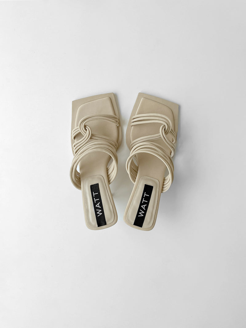 Darcy Heels - Ecru