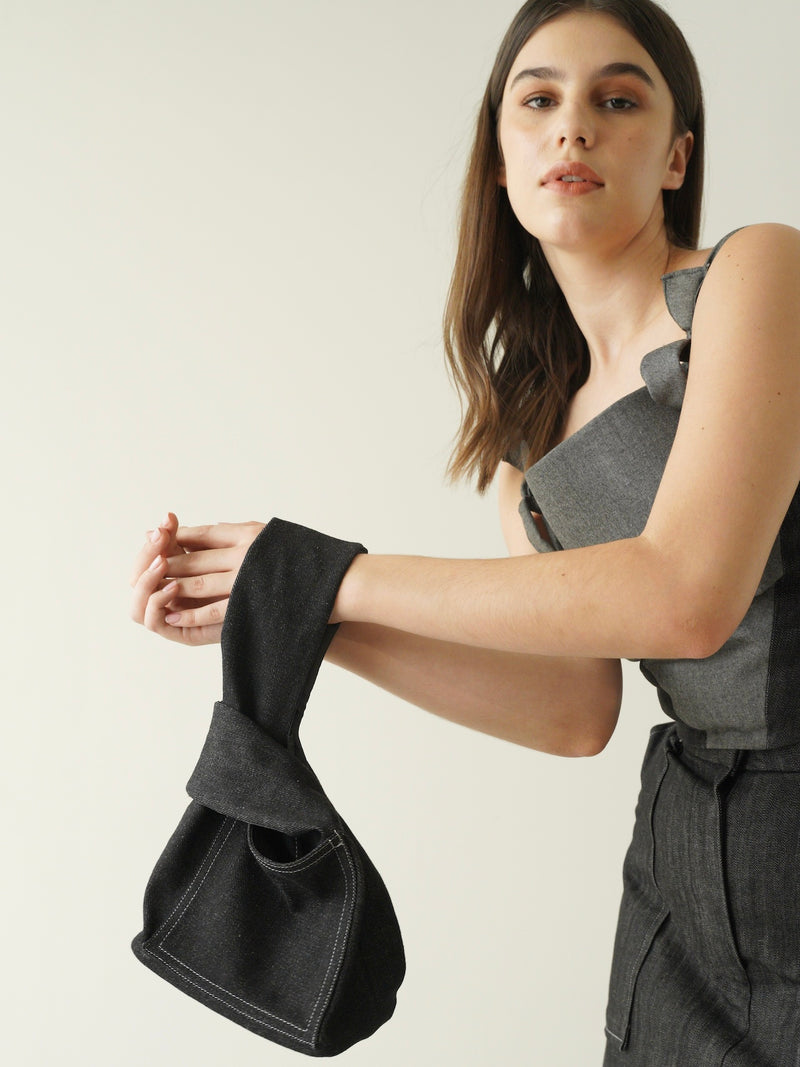 Back Pocket - Black Denim