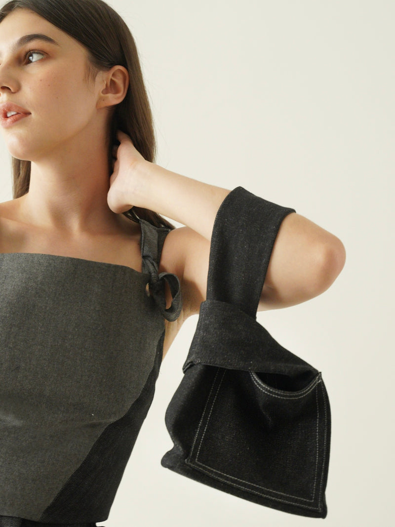 Back Pocket - Black Denim