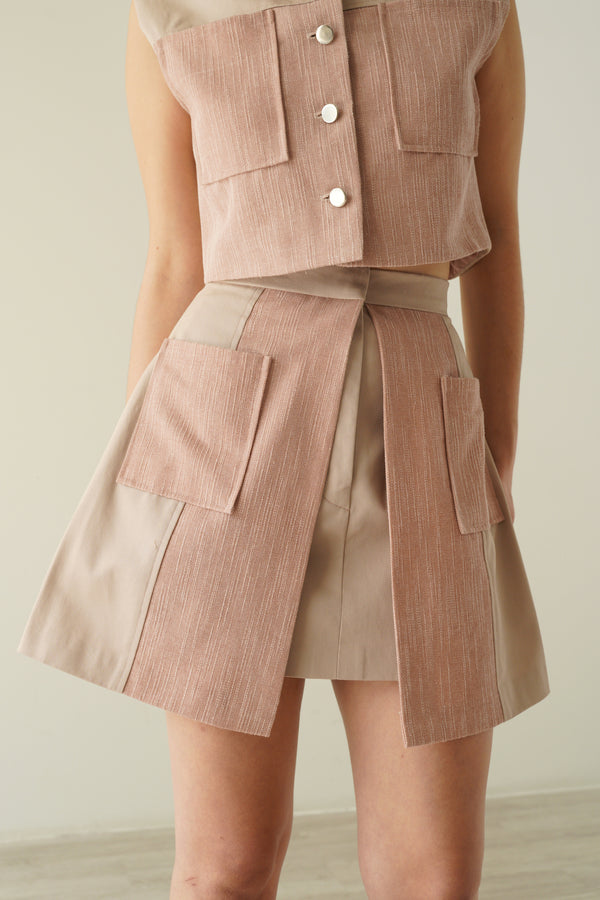 Keyframe Skirt - Rosewood