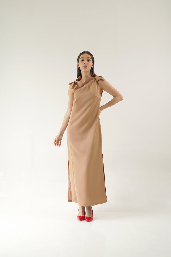 Lily Dress - Brown