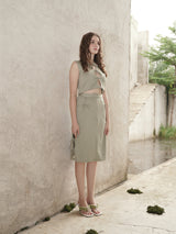 Monstera Skirt - Green