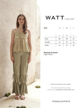 Prune Top - Light Green