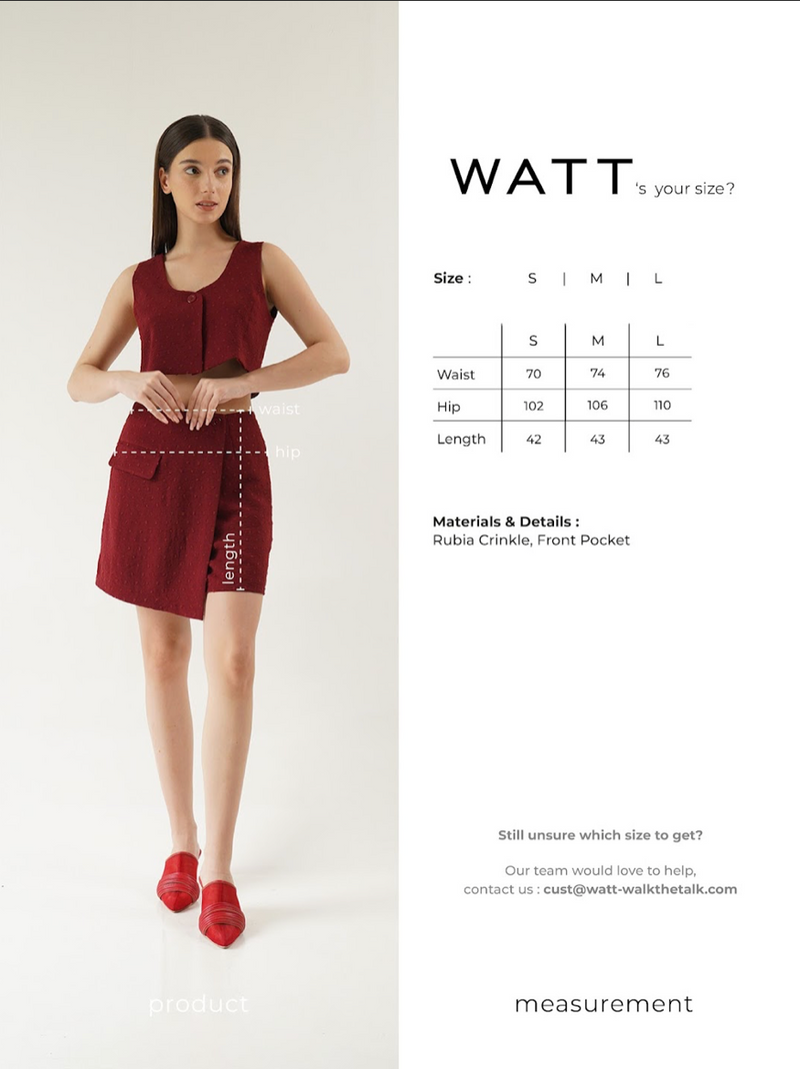 Bora Skorts - Red
