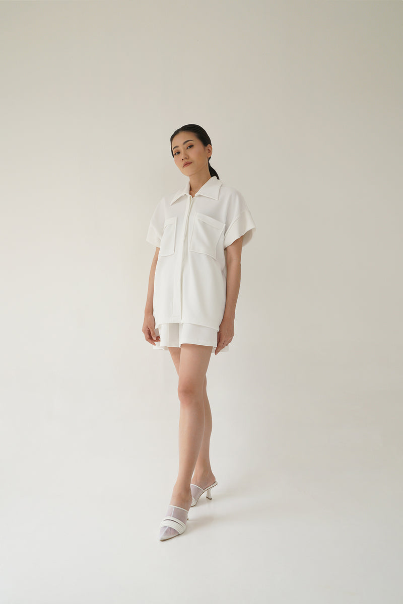 Spine Top - White