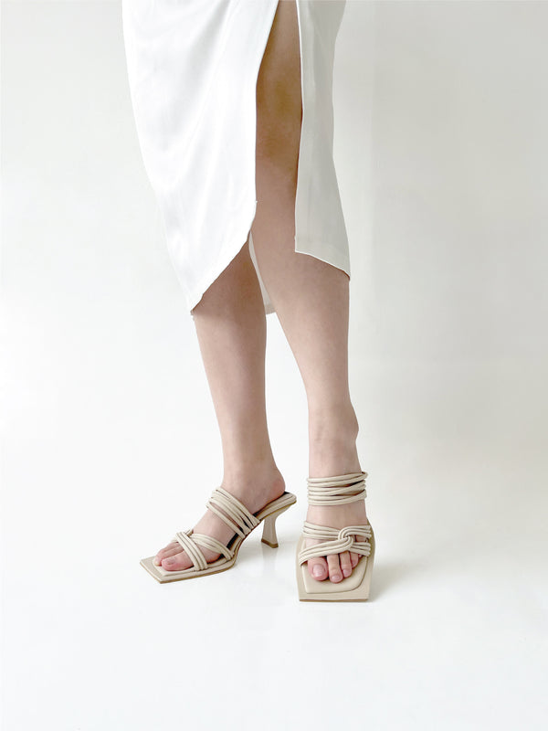 Darcy Heels - Ecru