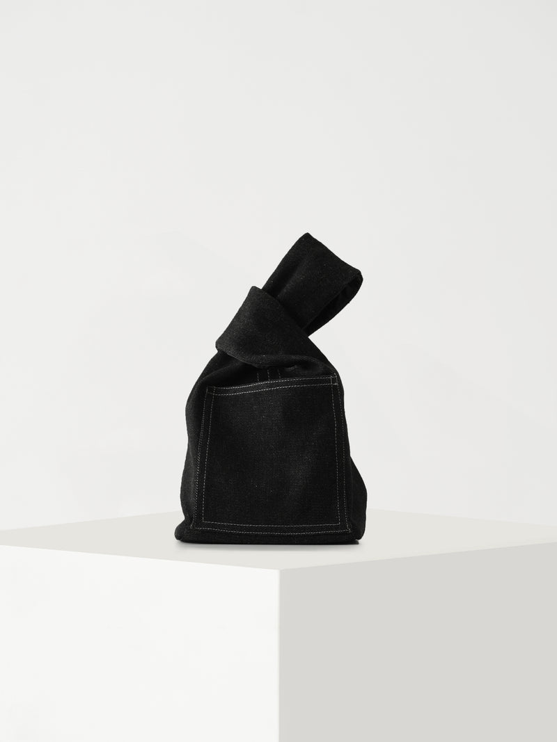 Back Pocket - Black Denim