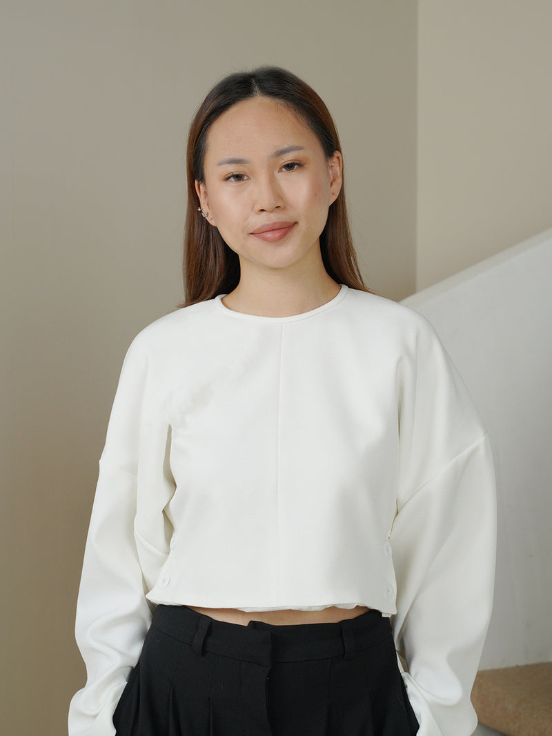 Conscious Sweater - White