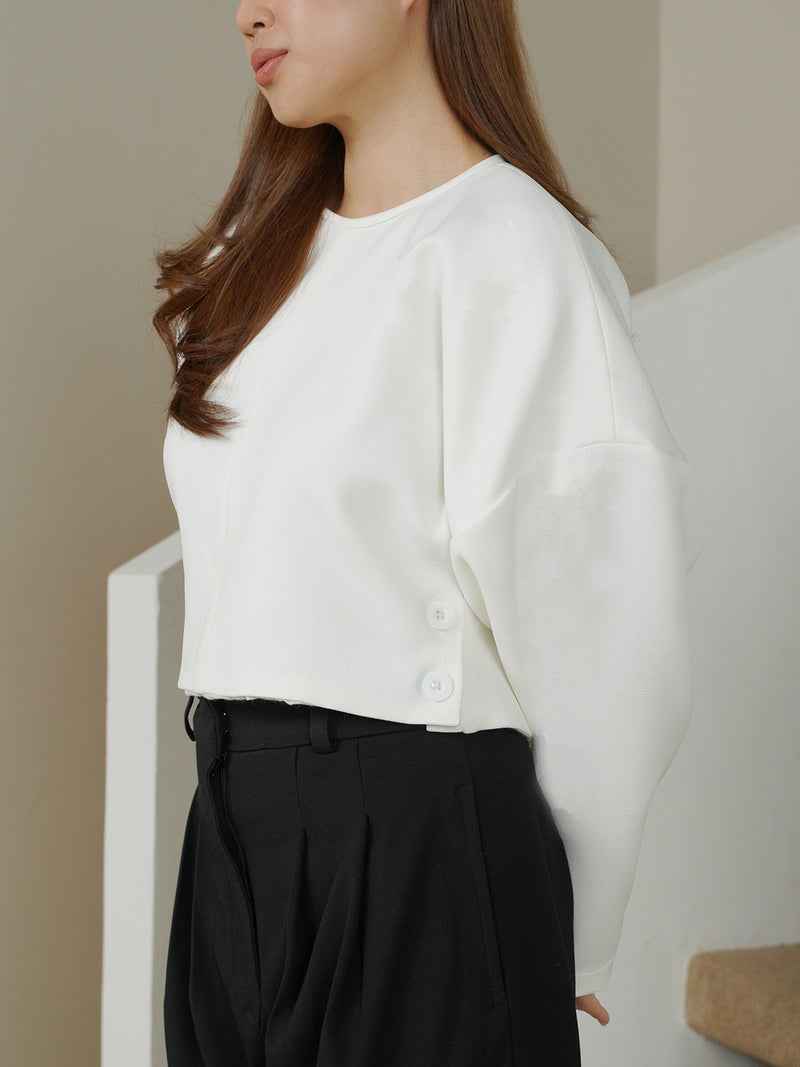Conscious Sweater - White