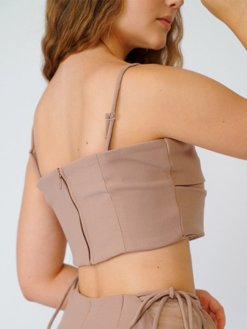 Aster Top - Brown
