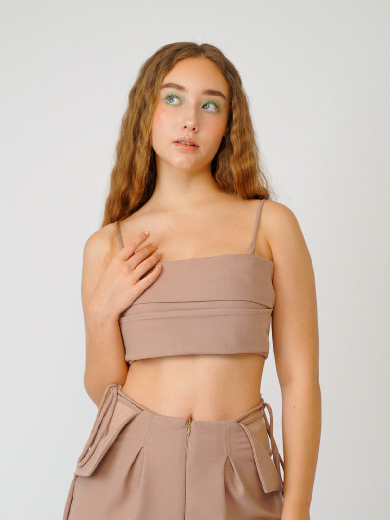 Aster Top - Brown