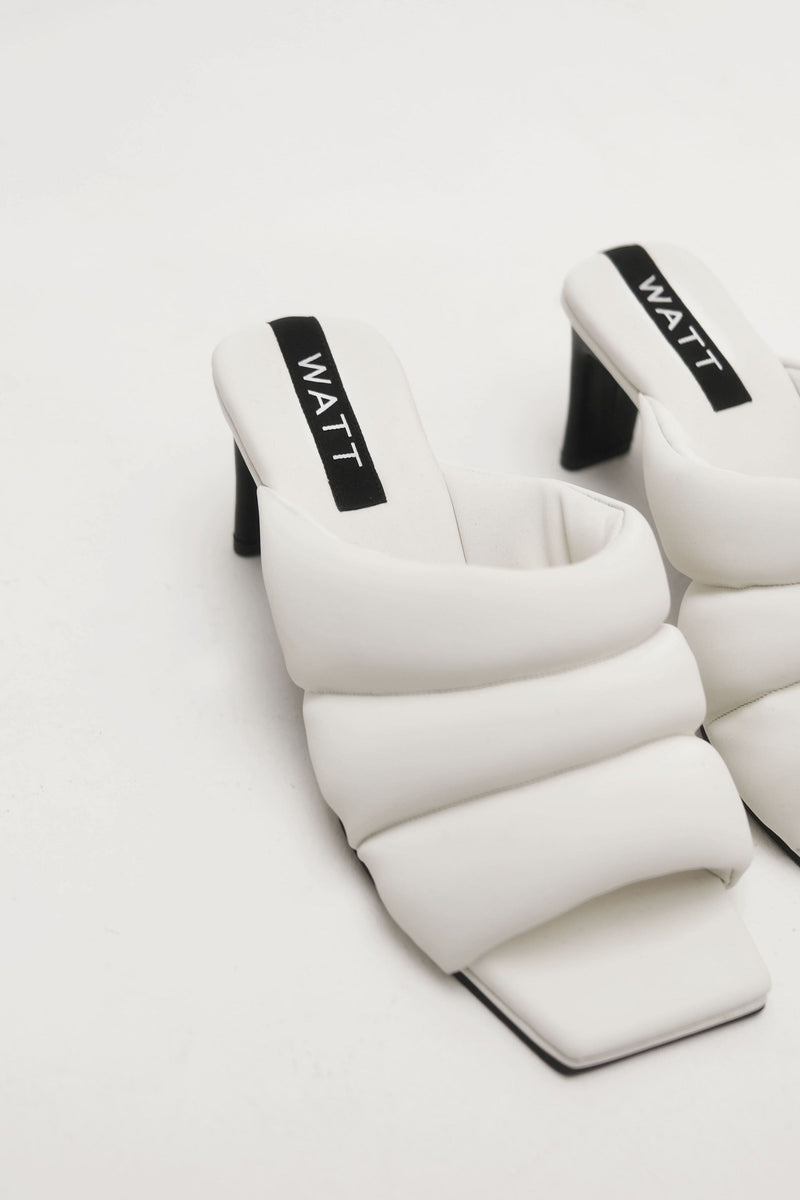 Bare Heels - White