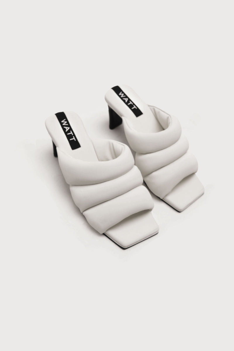 Bare Heels - White