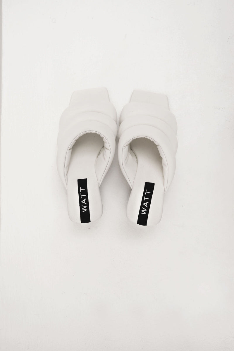 Bare Heels - White