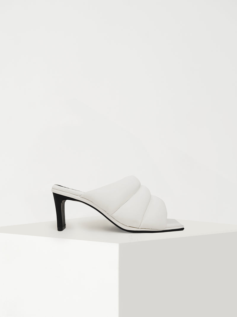 Bare Heels - White