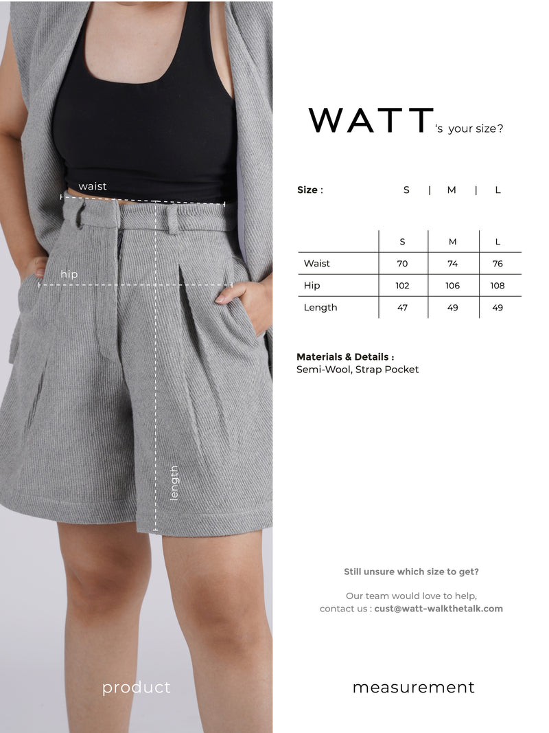Zona Shorts - Grey