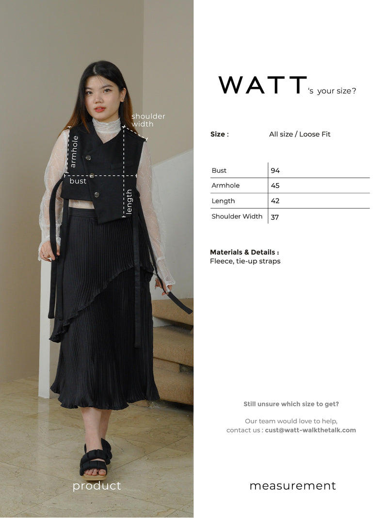 Fonder Vest - Black