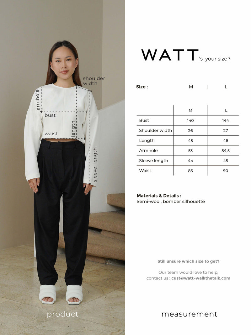 Conscious Sweater - White