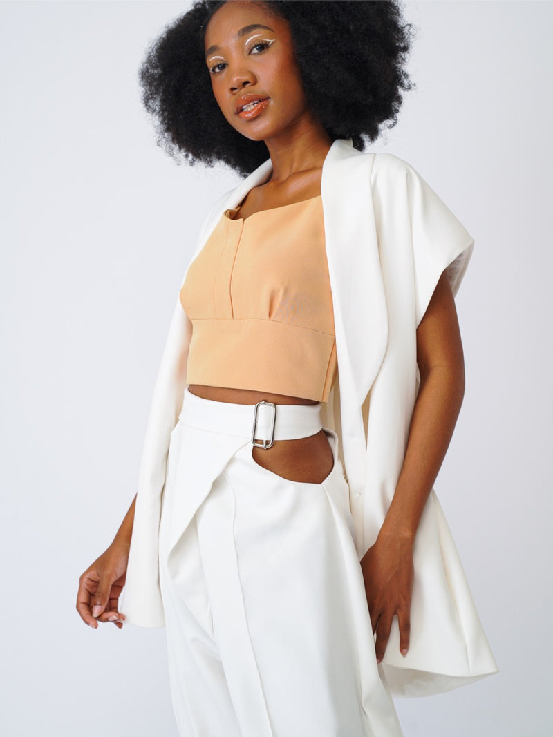 Calla Pants - White