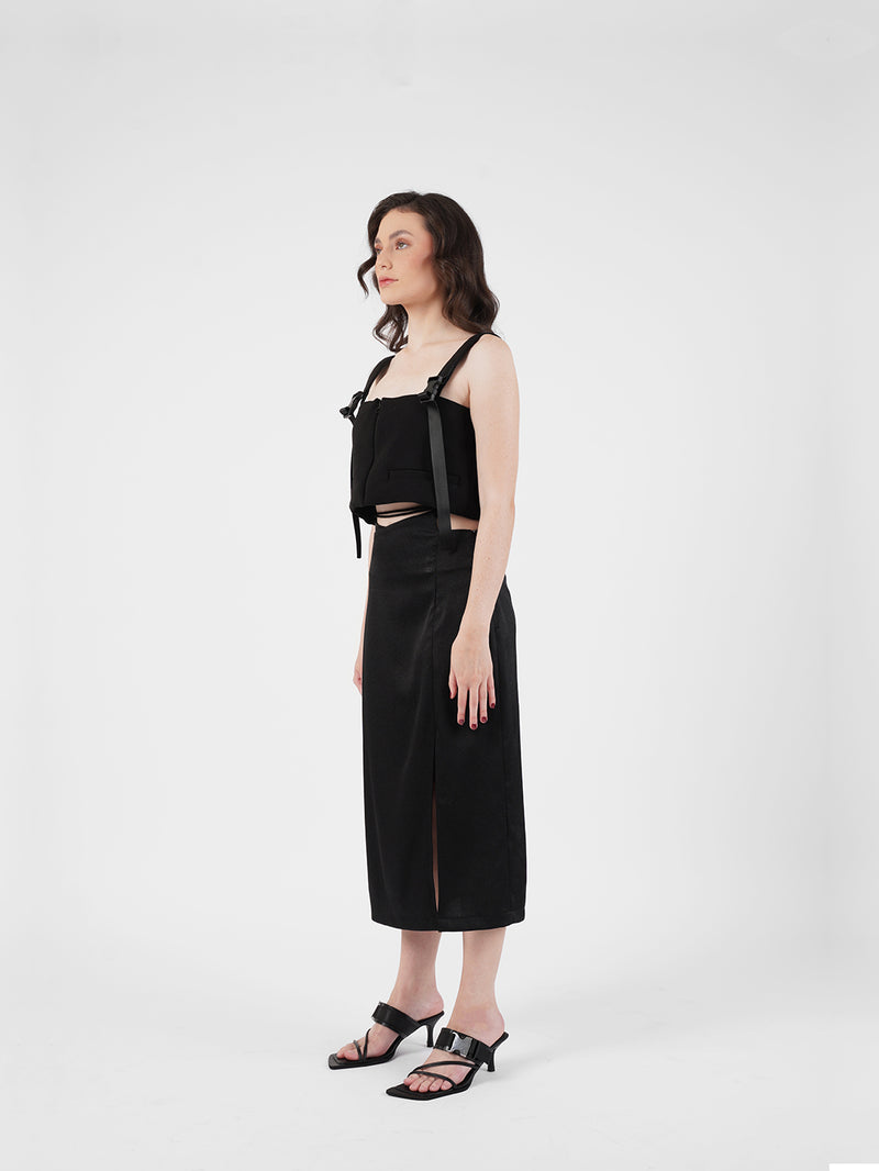 Grid Top - Black