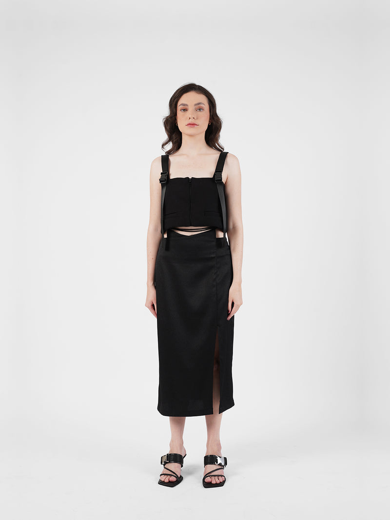 Grid Top - Black