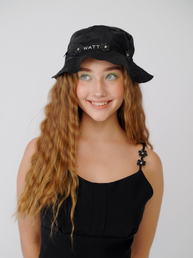 Clover Hat - Black