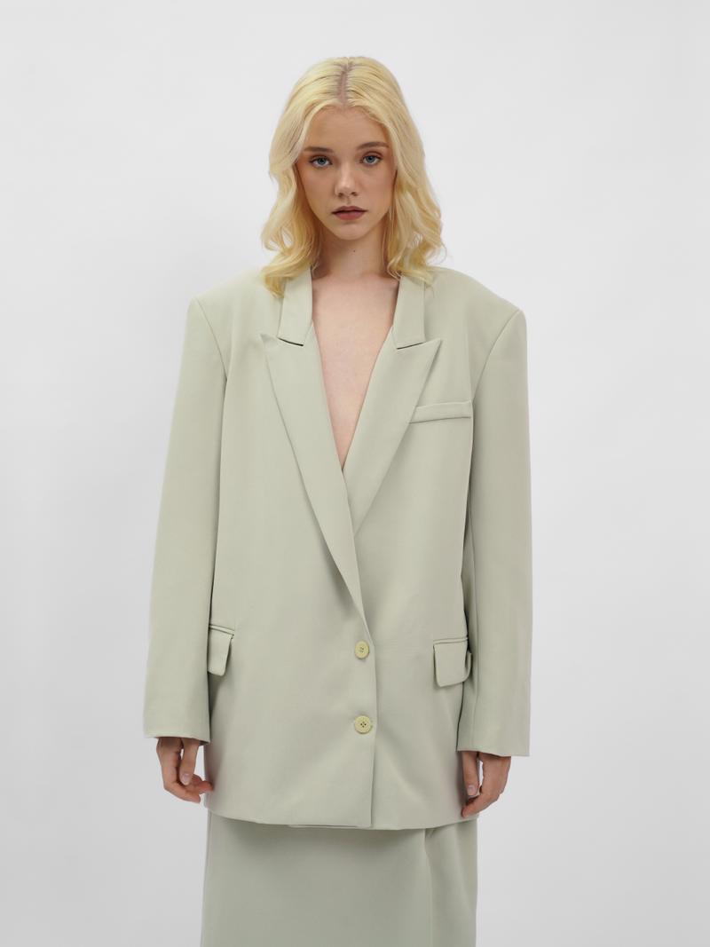 Elton Blazer - Pistachio