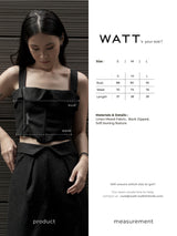 Peridot Top - Black