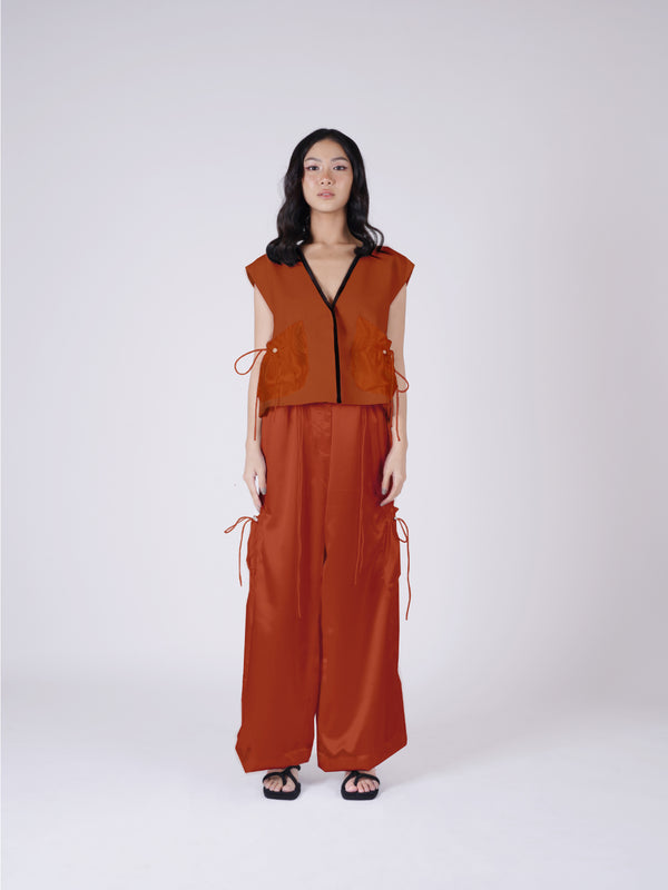Pocket Pants - Burnt Orange