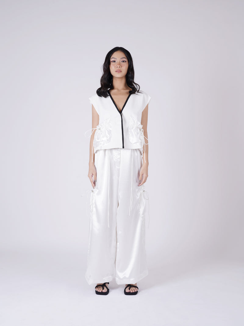 Pocket Pants - White