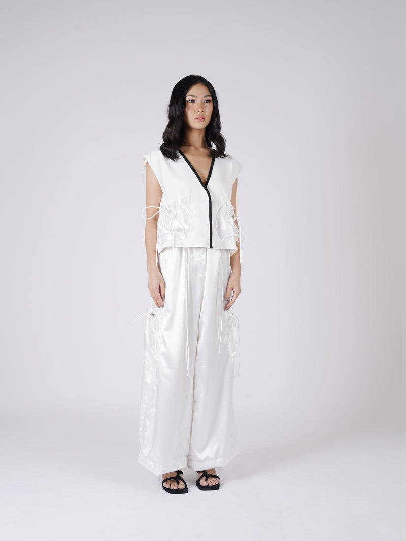 Pocket Pants - White