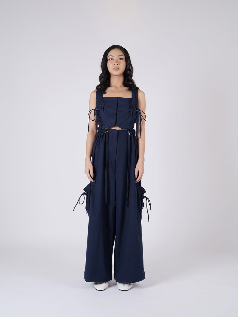 Poly Top - Navy