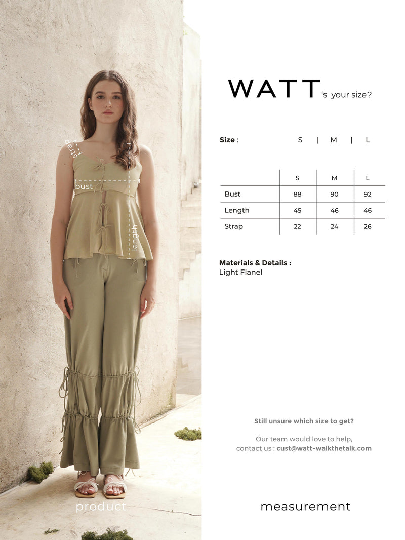 Prune Top - Light Green