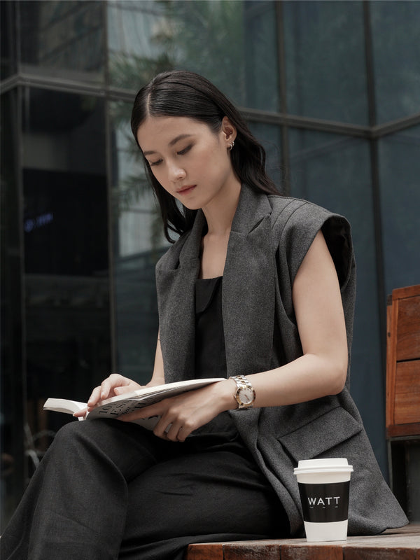 Reign Vest - Grey
