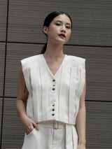 Rhythm Vest - White