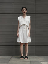 Rhythm Vest - White