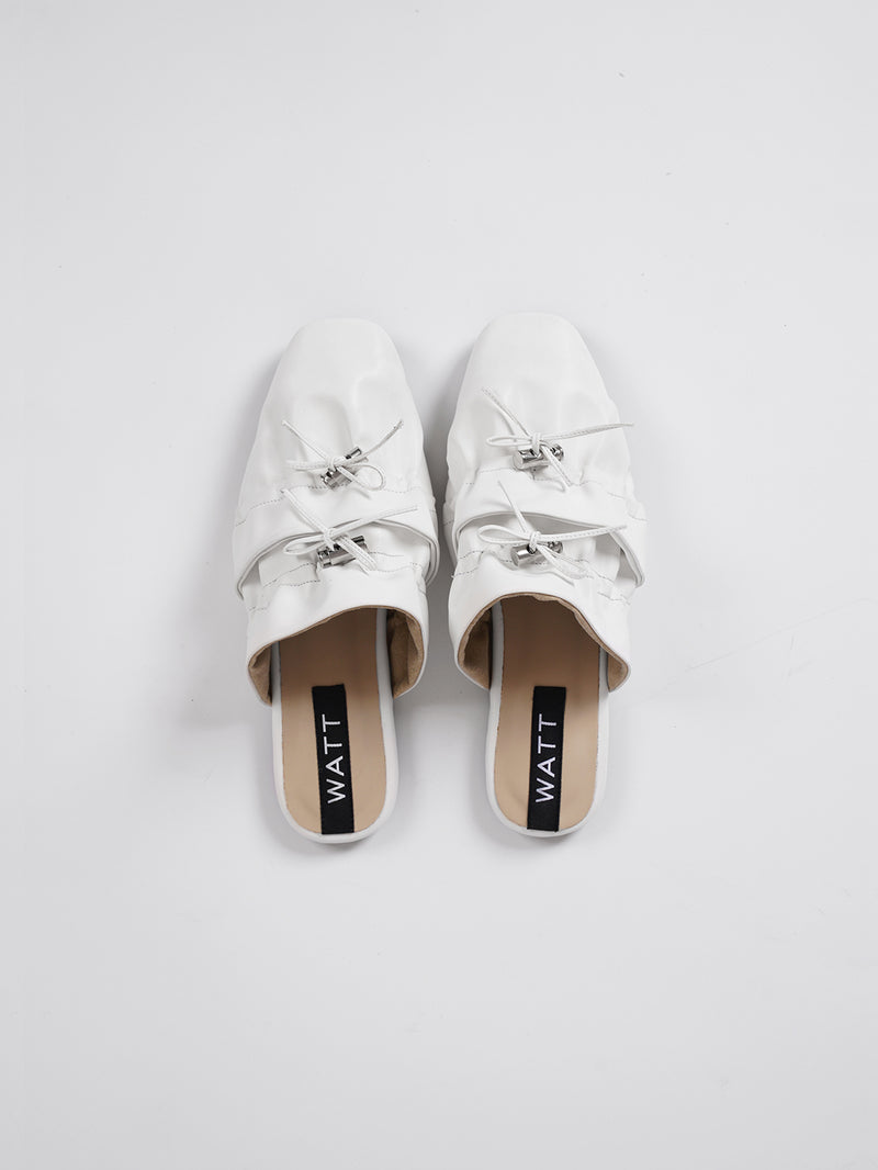 Rocco Mules - White