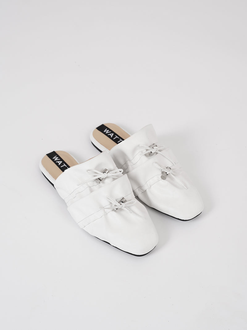 Rocco Mules - White