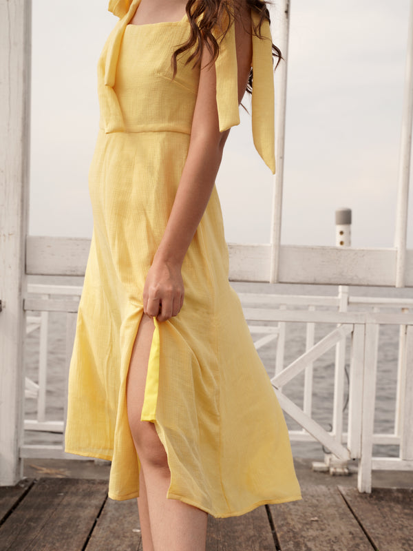 Sangria Dress - Yellow