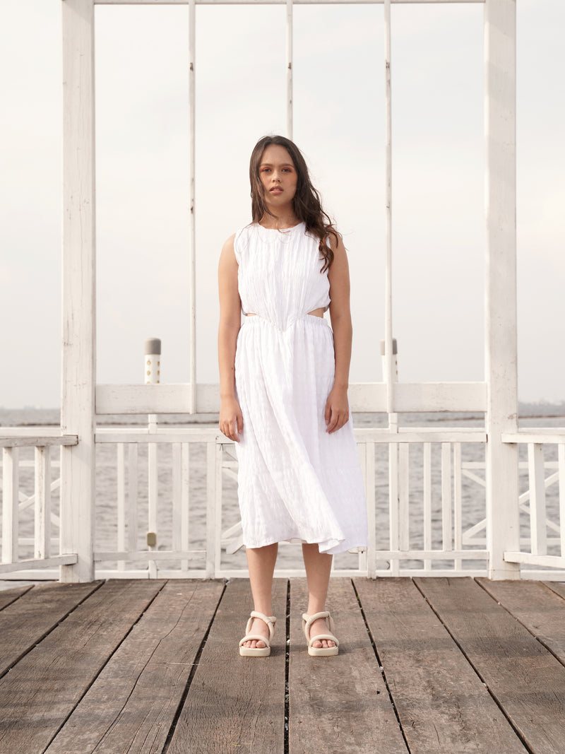 Sisley Dress - White
