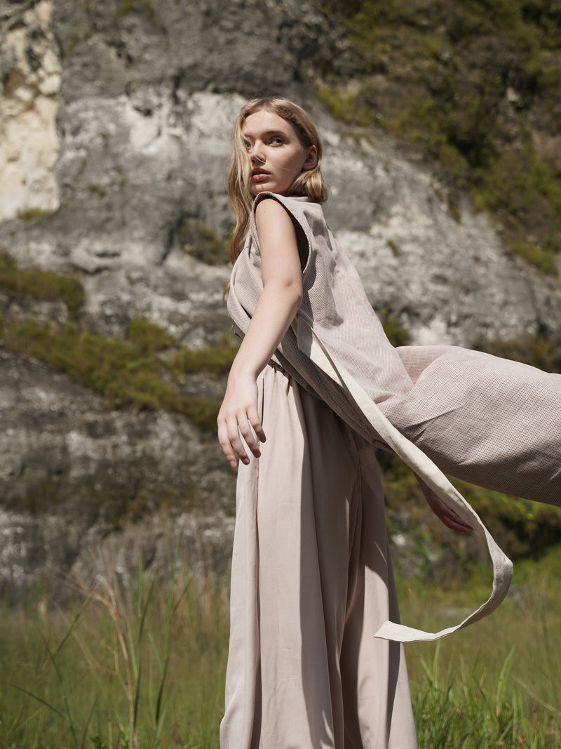 Slate Vest - Taupe