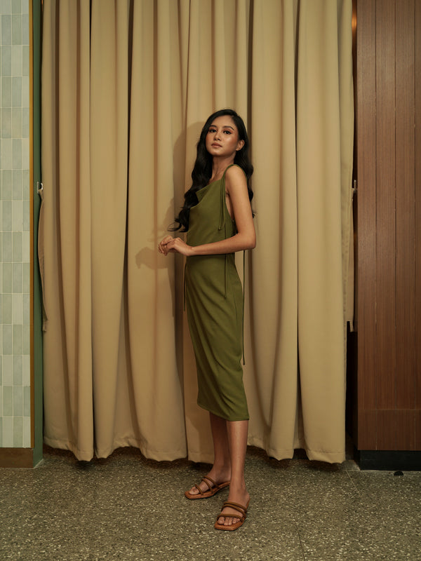 Sonya Dress - Moss