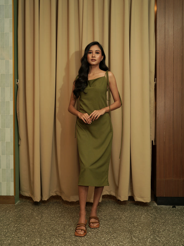 Sonya Dress - Moss