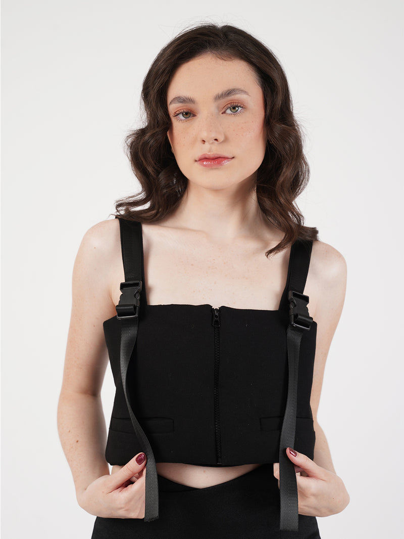 Grid Top - Black